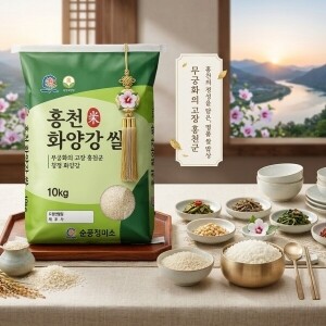 삼생마을 밥 맛 좋은 홍천화양강쌀 10kg*2개(2026햅쌀)