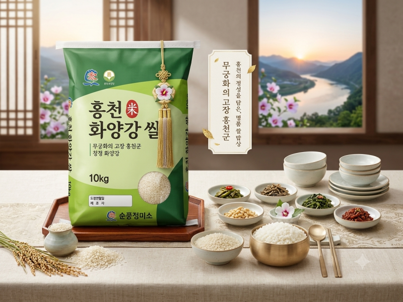 삼생마을 밥 맛 좋은 홍천화양강쌀 10kg(2026햅쌀)